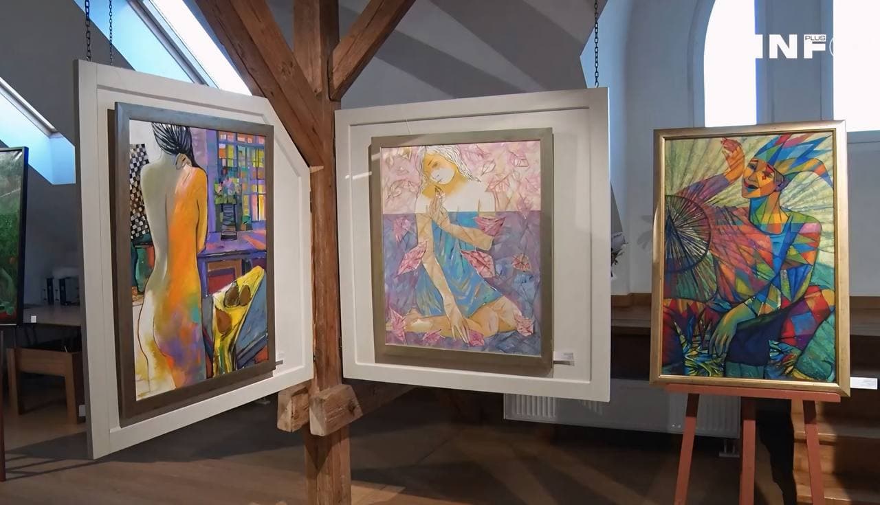 Зображення для статті: В Угорському домі імені Мігая Мункачі представили виставку «Чотири виміри»