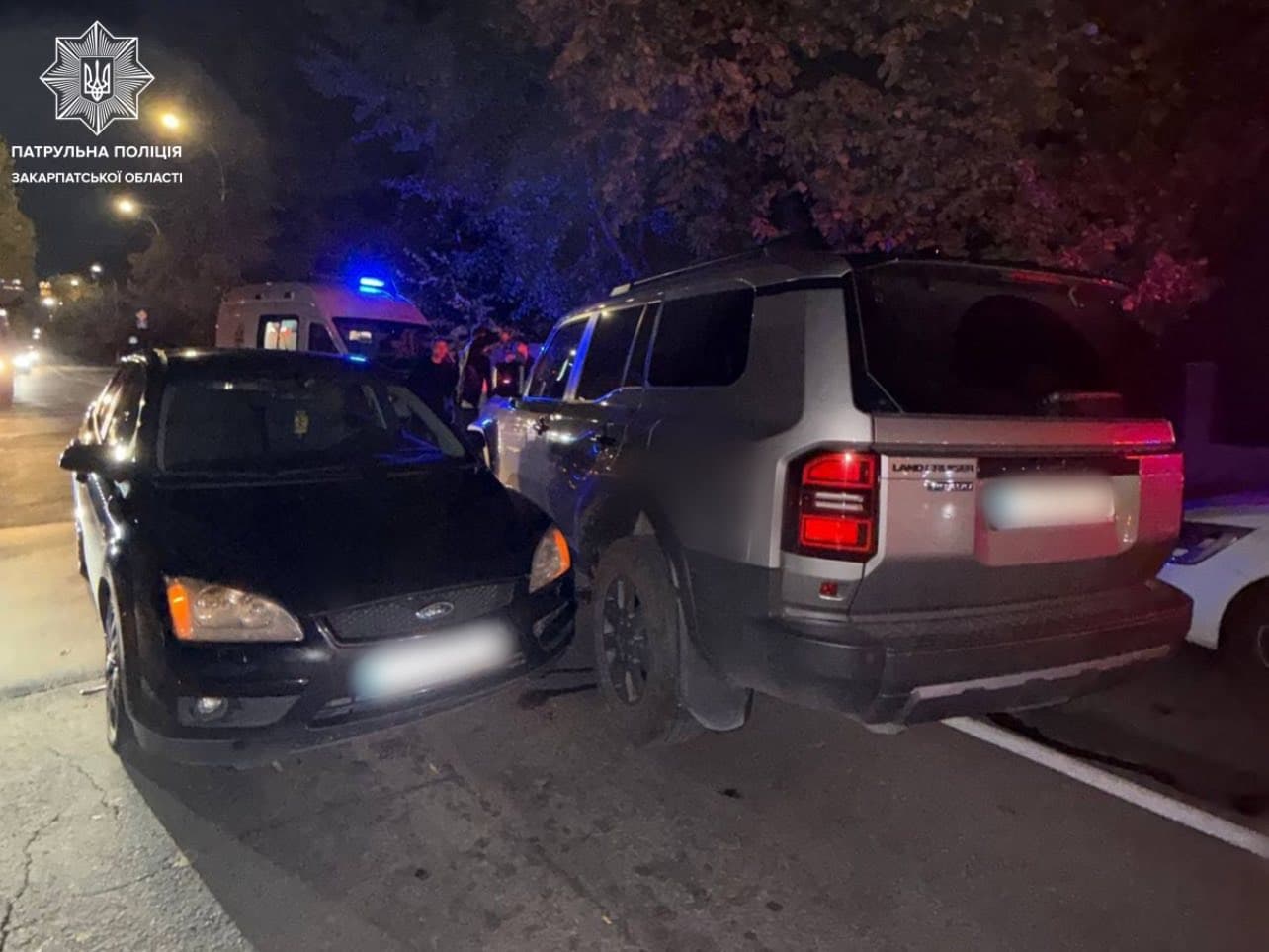 Зображення для статті: Водій у нетверезому стані потрапив у ДТП в Ужгороді