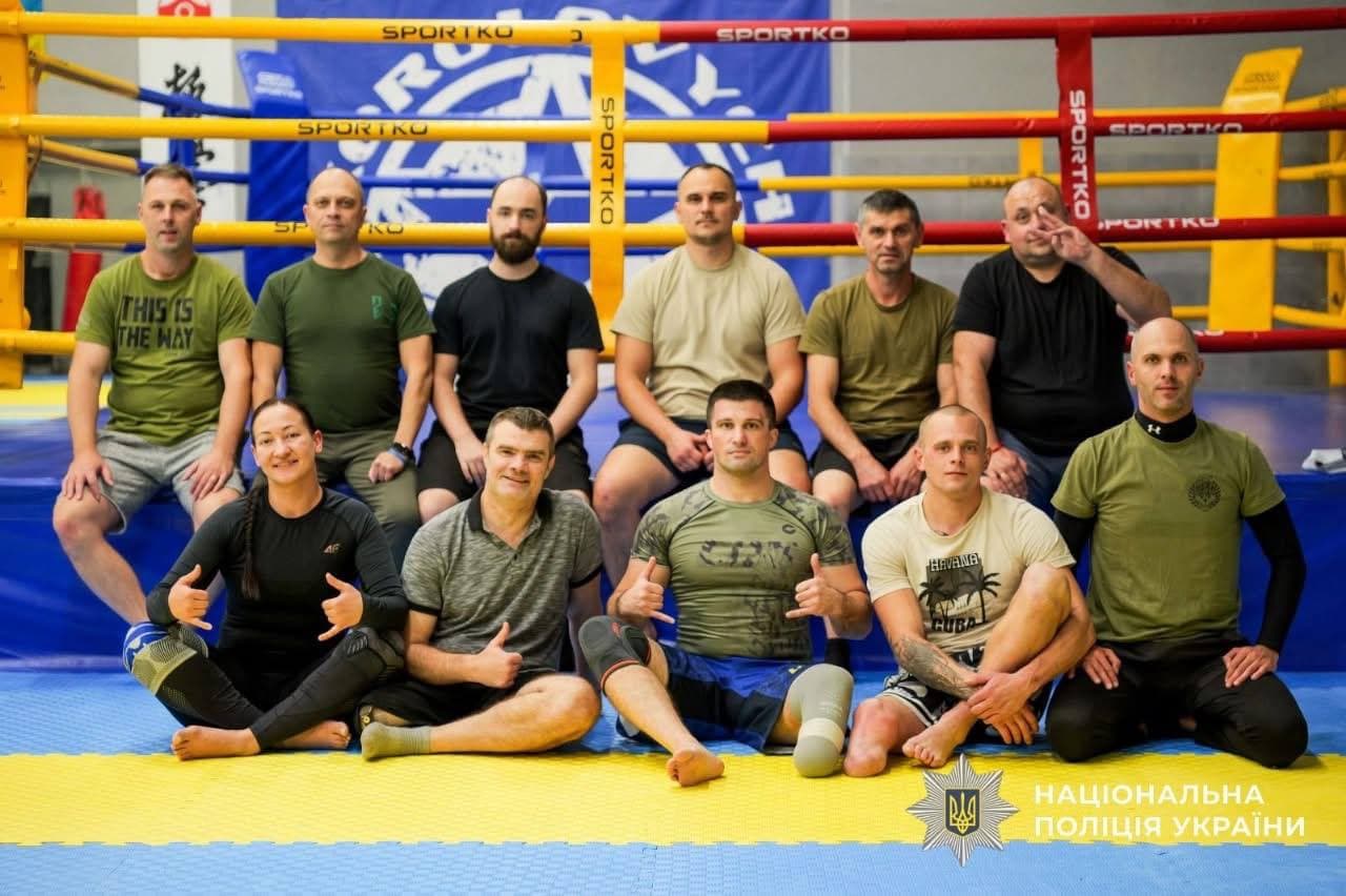 Зображення для статті: Ветерани отримали нову залу для адаптивної боротьби