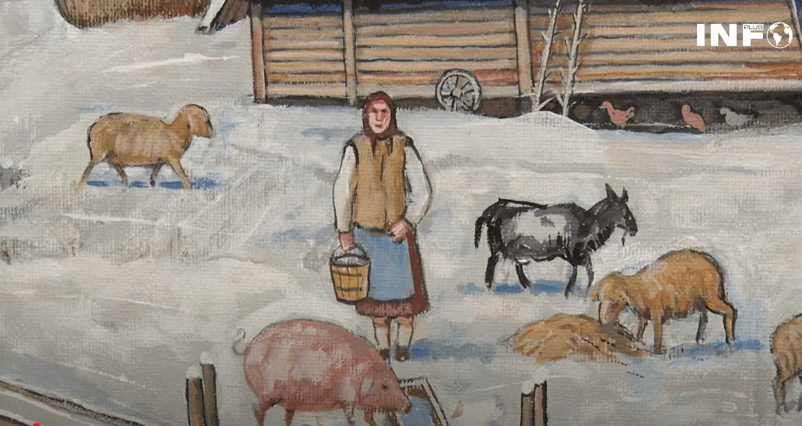 Зображення для статті: Ювілейна виставка до 80-річчя митця та вернісаж «Стужицький дуб» у музеї ім. Й. Бокшая