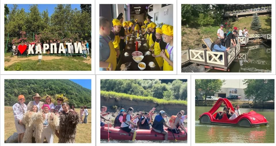Зображення для статті: На Закарпатті оздоровили дітей із Красноріченської громади