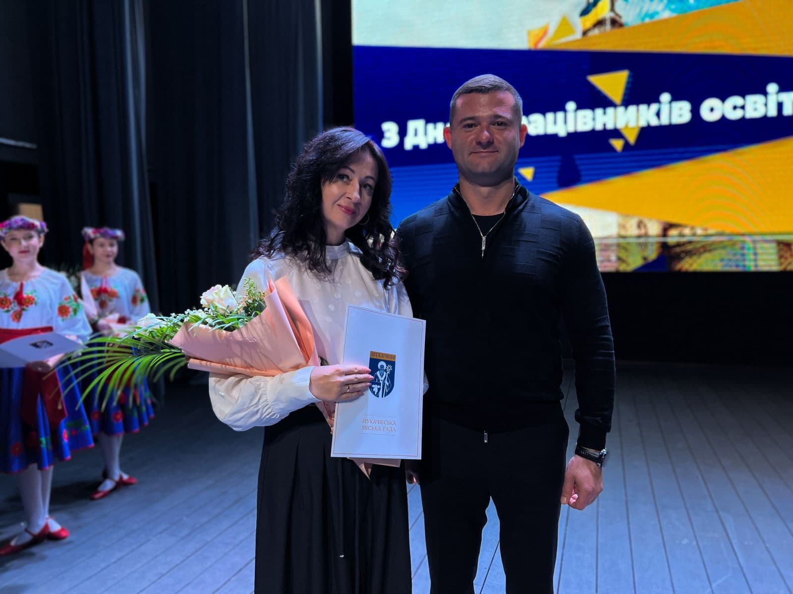 Зображення для статті: День працівників освіти в Мукачеві: відзначили сумлінних та креативних педагогів