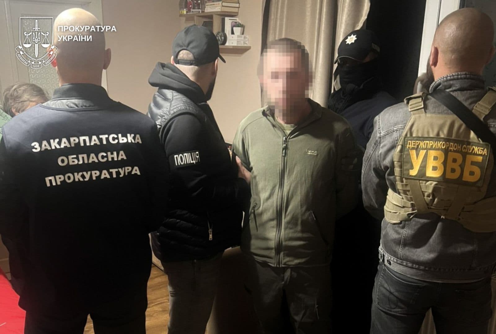 Зображення для статті: На Закарпатті затримали групу переправників біля КПП «Вилок»