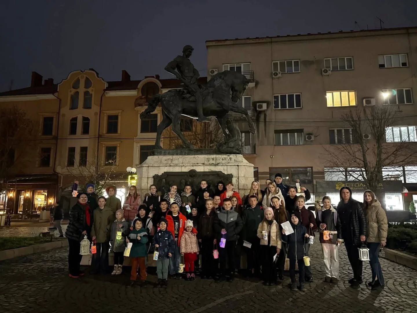 Зображення для статті: Мукачівські школярі відсвяткували День Святого Мартина — покровителя міста