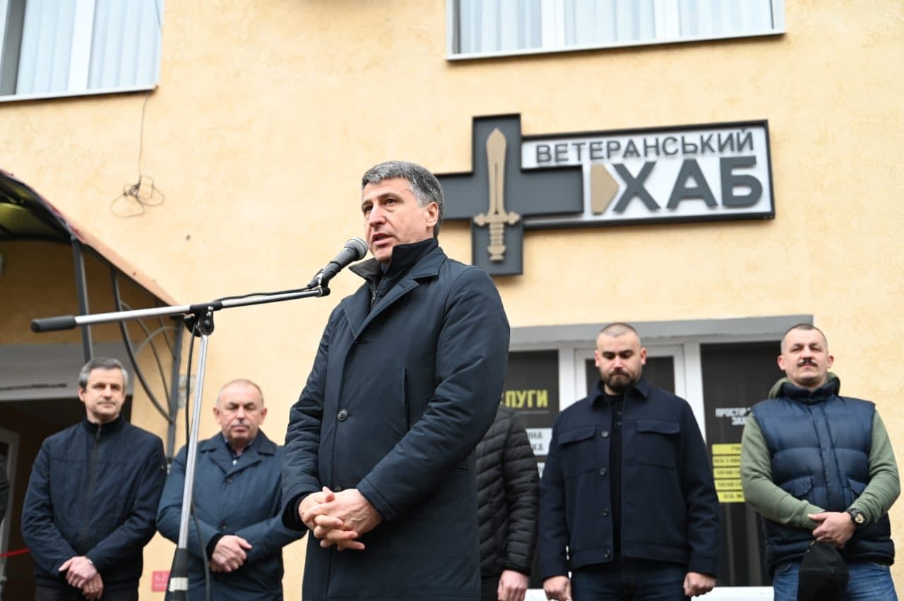 Зображення для статті: У Воловці відкрився третій закарпатський ветеранський хаб