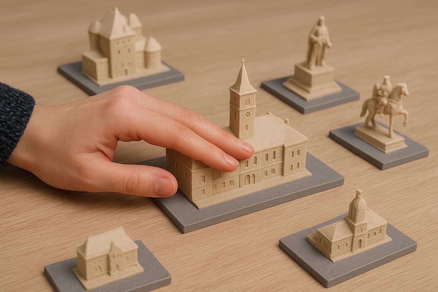 Зображення для статті: У Мукачеві з’являться тактильні мініатюри культурних пам’яток для людей з порушеннями зору