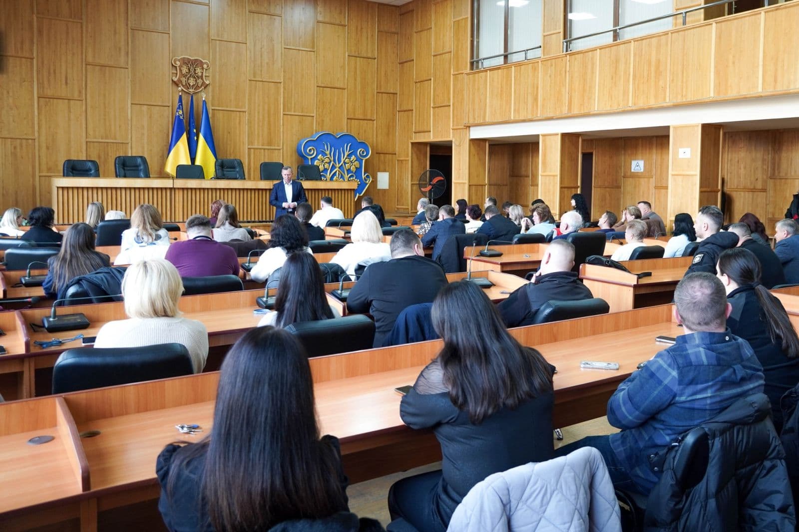 Зображення для статті: В Ужгородській міській раді нагородили волонтерів