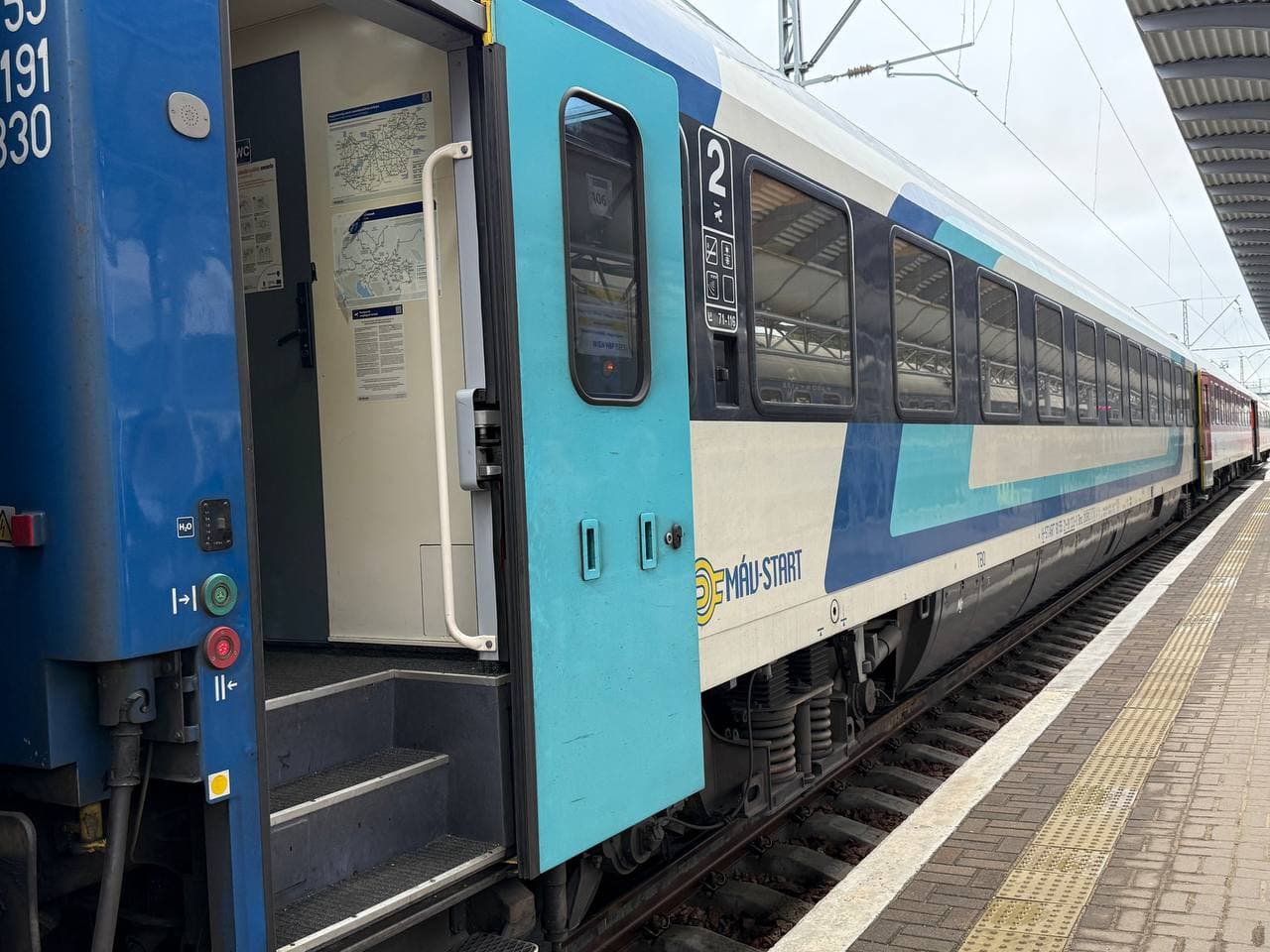 Зображення для статті: З Ужгорода прямо до Відня: стартував новий щоденний нічний потяг