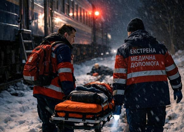 Зображення для статті: Поїзд травмував 55-річного чоловіка між Обавою та Мукачевом