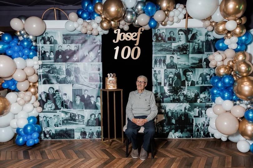 Зображення для статті: 100 років життя: довгожитель Мукачівської громади відзначив ювілей