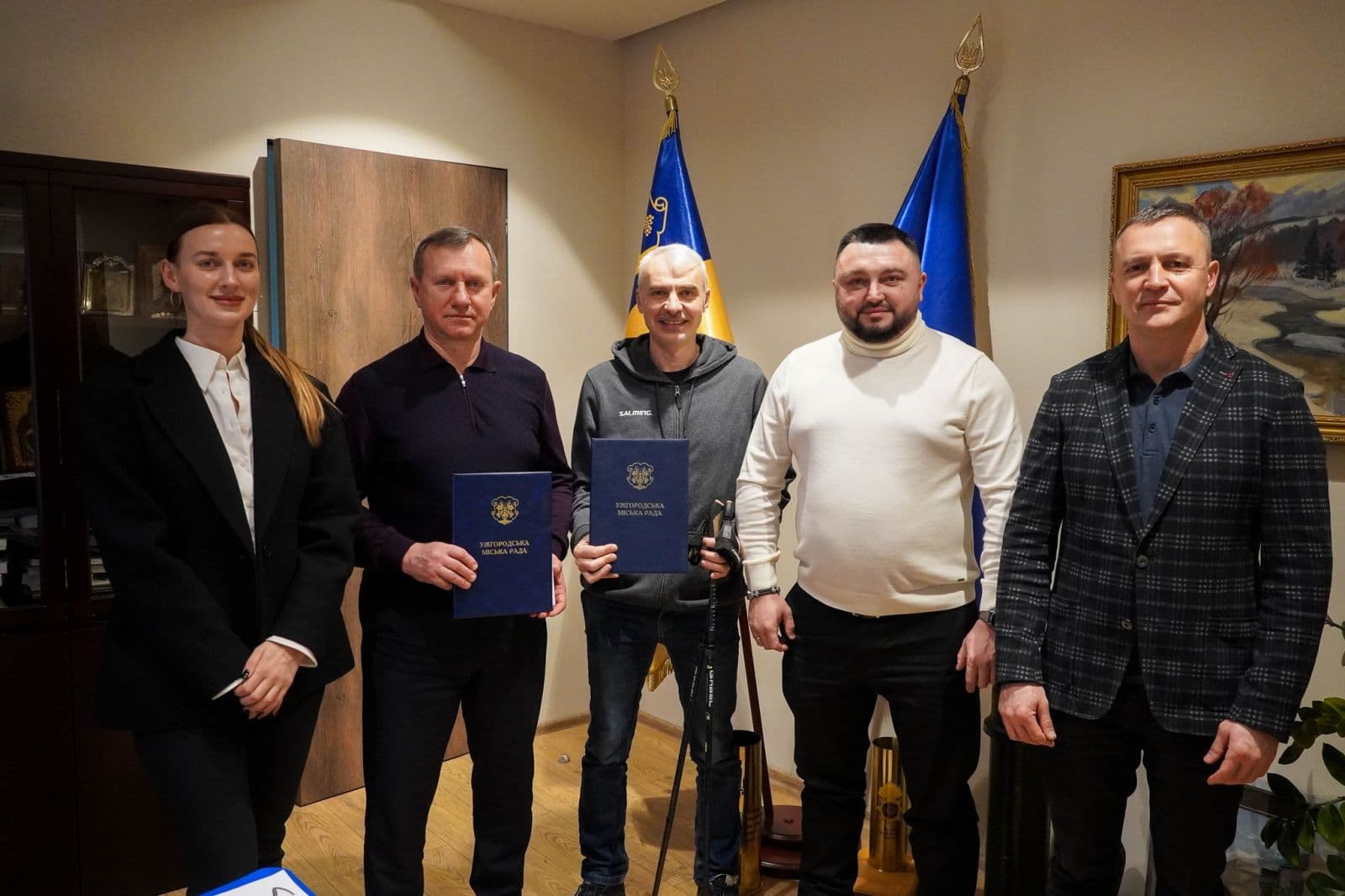 Зображення для статті: Ужгород підписав меморандум про співпрацю з Федерацією нордичної ходьби України