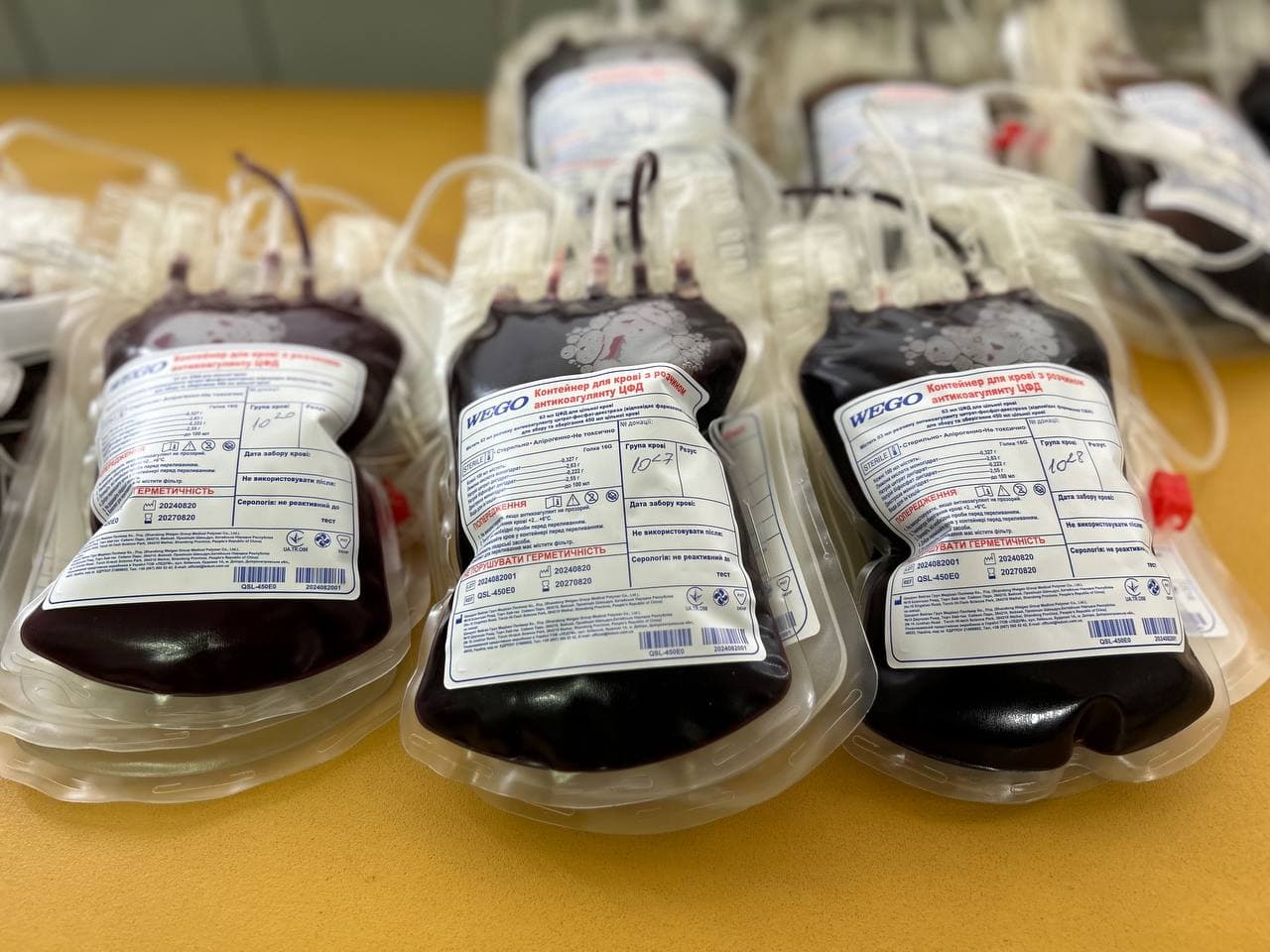 Зображення для статті: День донора у Мукачеві: зібрали понад 21 літр крові