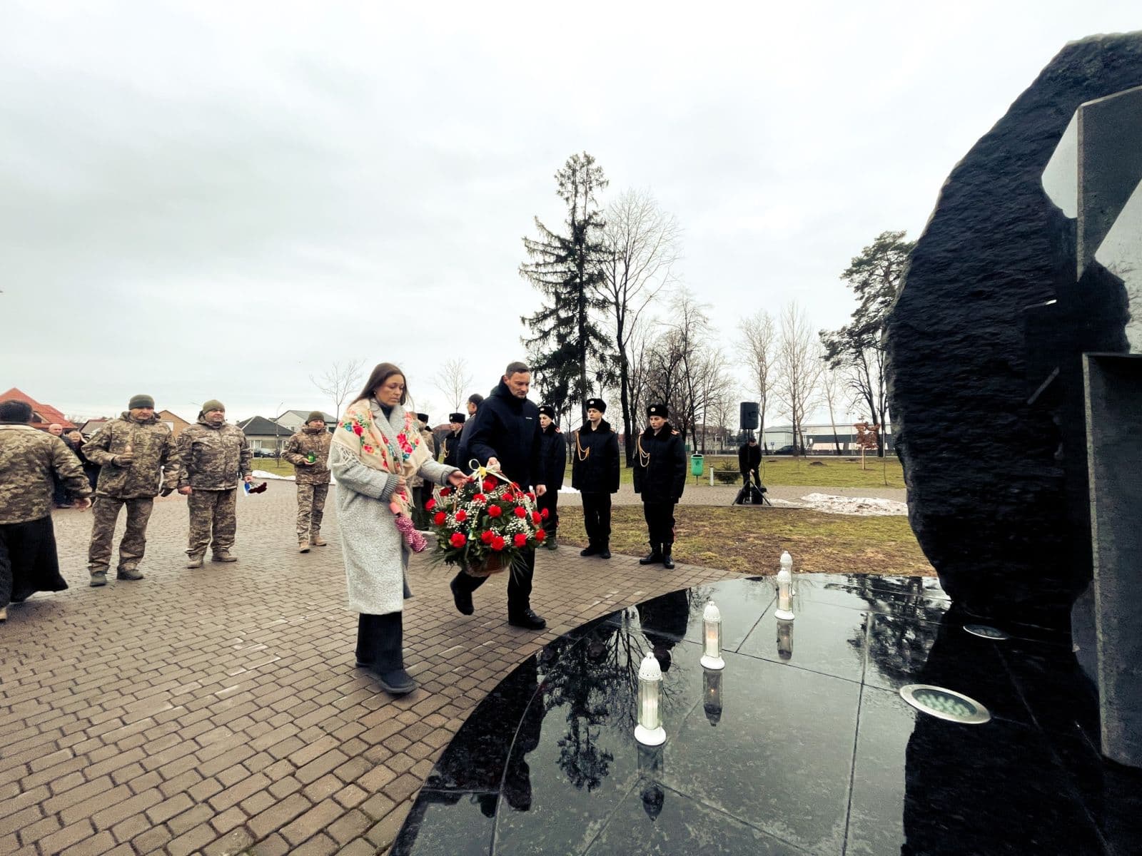 Зображення для статті: 108-та річниця бою під Крутами: Мукачево віддало шану героям