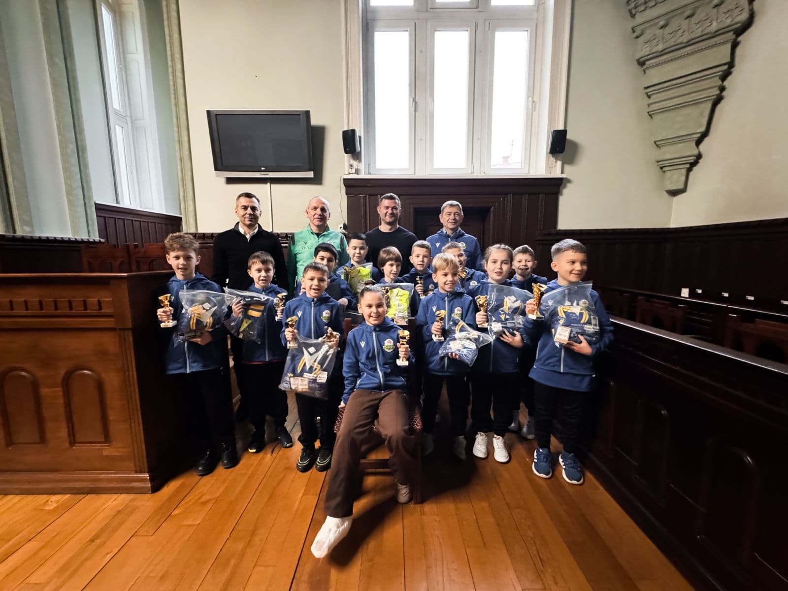 Зображення для статті: Юні футзалісти з Мукачева вперше здобули Кубок України