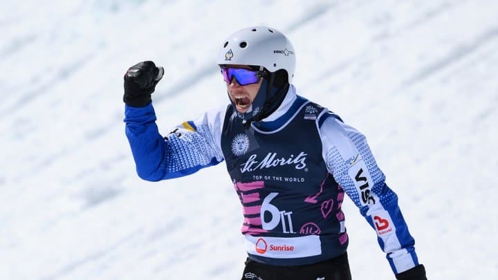 Зображення для статті: Закарпатець Олександр Окіпнюк став переможцем Кубка світу з лижної акробатики у Фінляндії