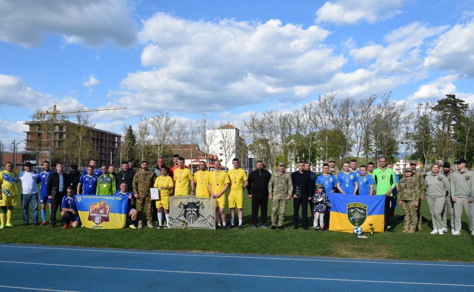 Зображення для статті: Гра заради єдності: у Мукачеві відбувся турнір до Дня прикордонника