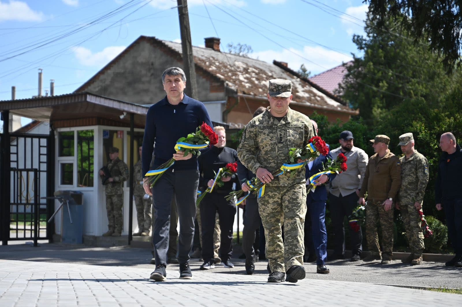 Зображення для статті: Пам’ять, відзнаки і служба: як у 94 прикордонному загоні вшанували полеглих Героїв
