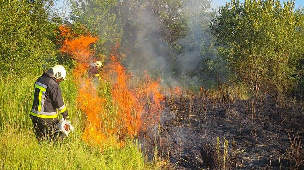 Зображення для статті: На Закарпатті чоловік отримав опіки під час спалювання сміття: рятувальники б’ють на сполох