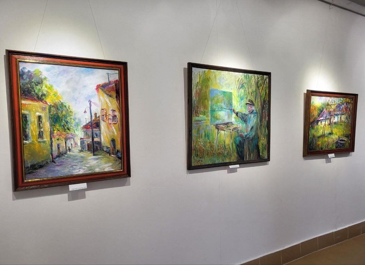 Зображення для статті: В Ужгороді відкрили виставку Петра Шолтеса до його 80-річчя