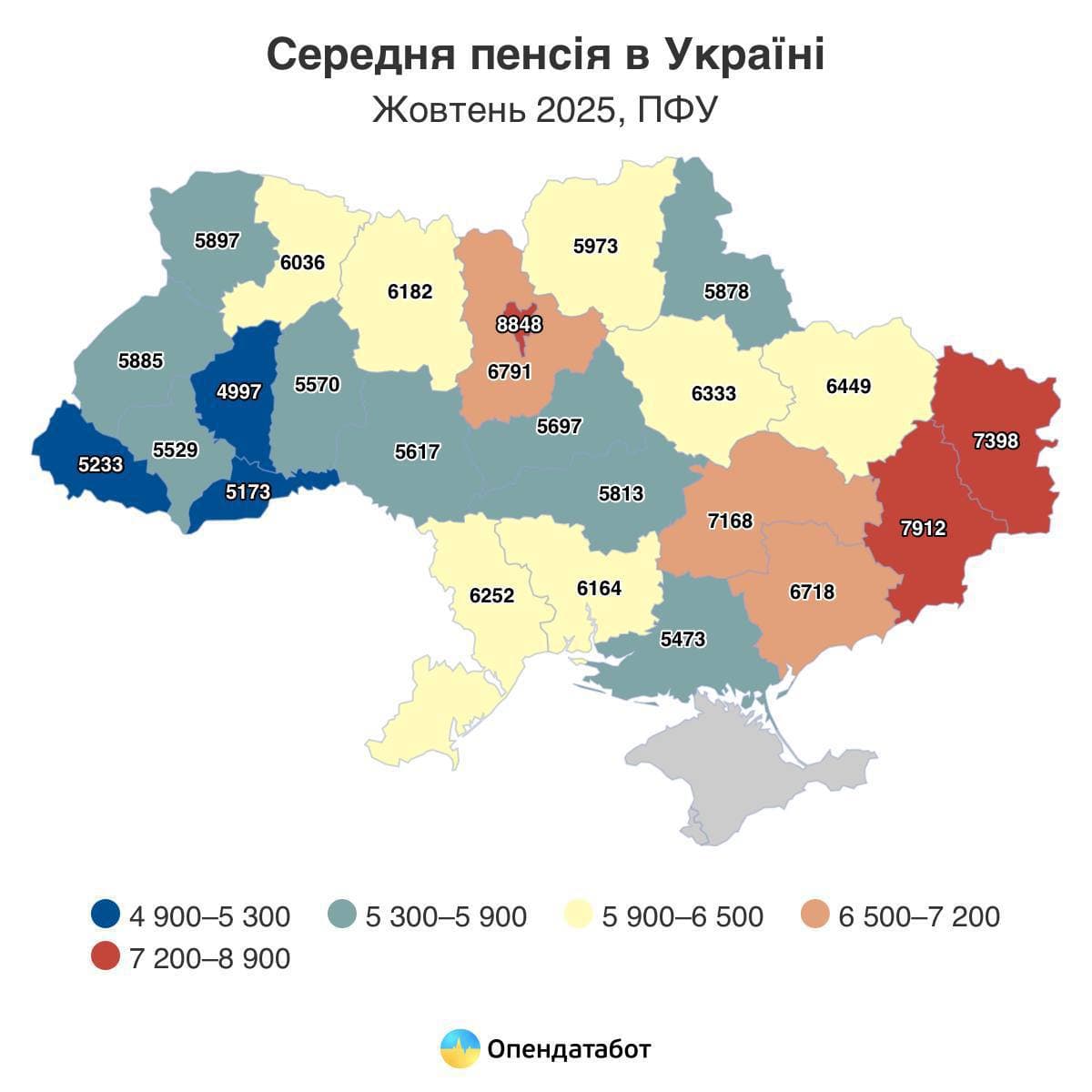 Зображення для статті: Закарпаття — серед регіонів із найнижчими пенсіями в Україні