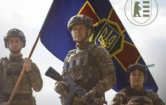 Зображення для статті: Президент присвоїв 26-му полку Нацгвардії почесне найменування «Закарпатський»