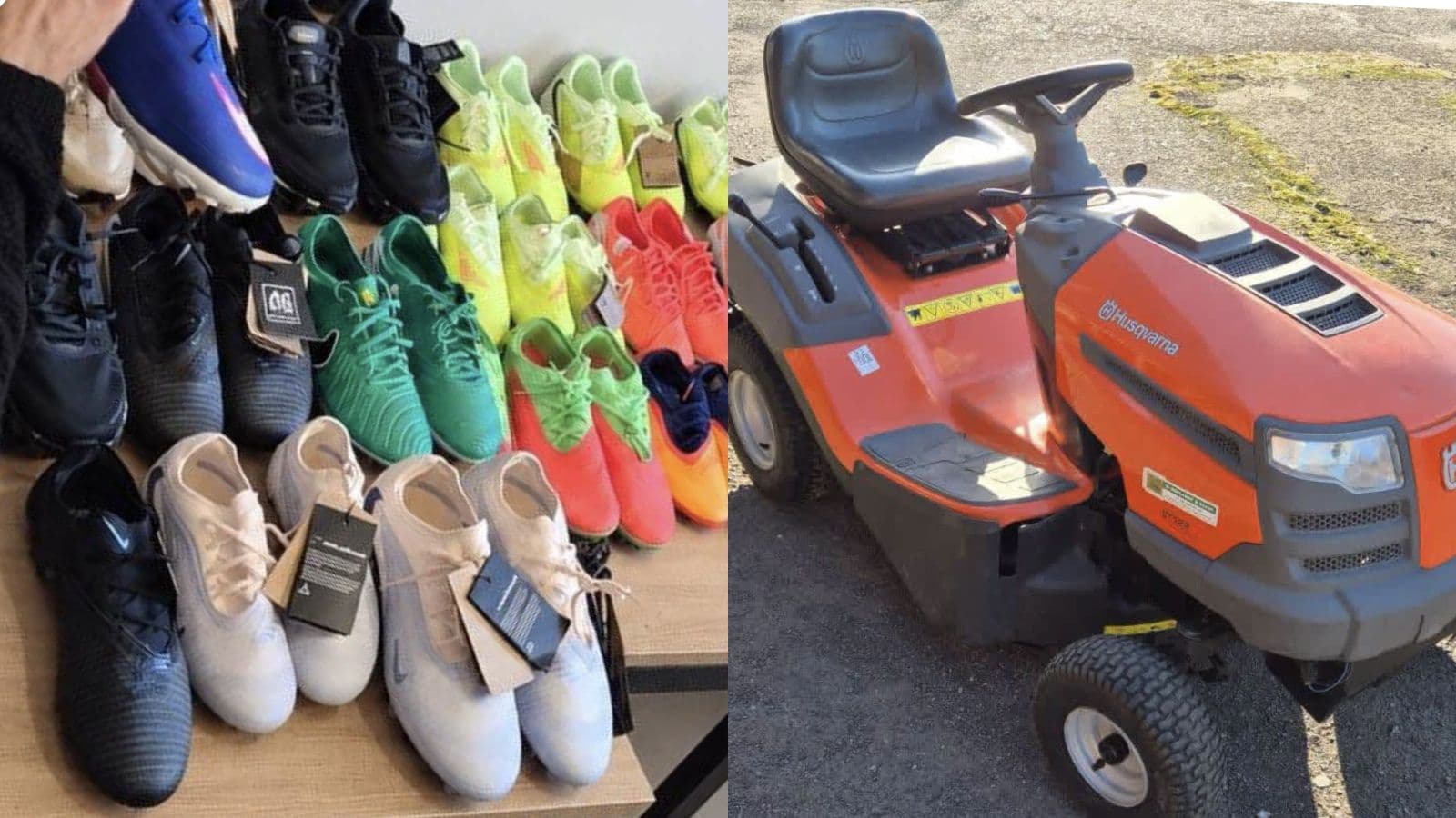 Зображення для статті: 57 пар Nike та мінітрактор: на Закарпатті виявили незадекларований товар на пів мільйона
