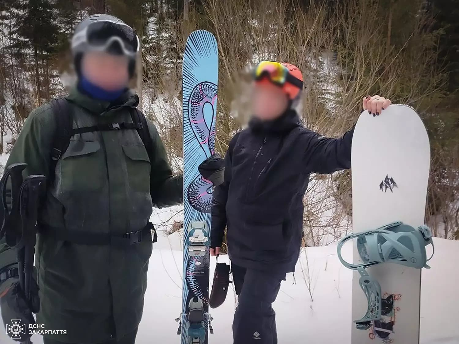 Зображення для статті: Туман, ліс і паніка: як рятувальники врятували заблукале подружжя на Рахівщині