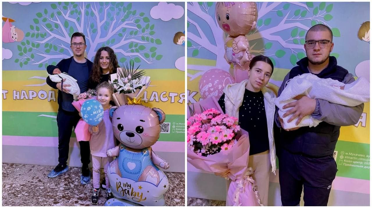Зображення для статті: У Мукачеві за тиждень народилося 31 немовля