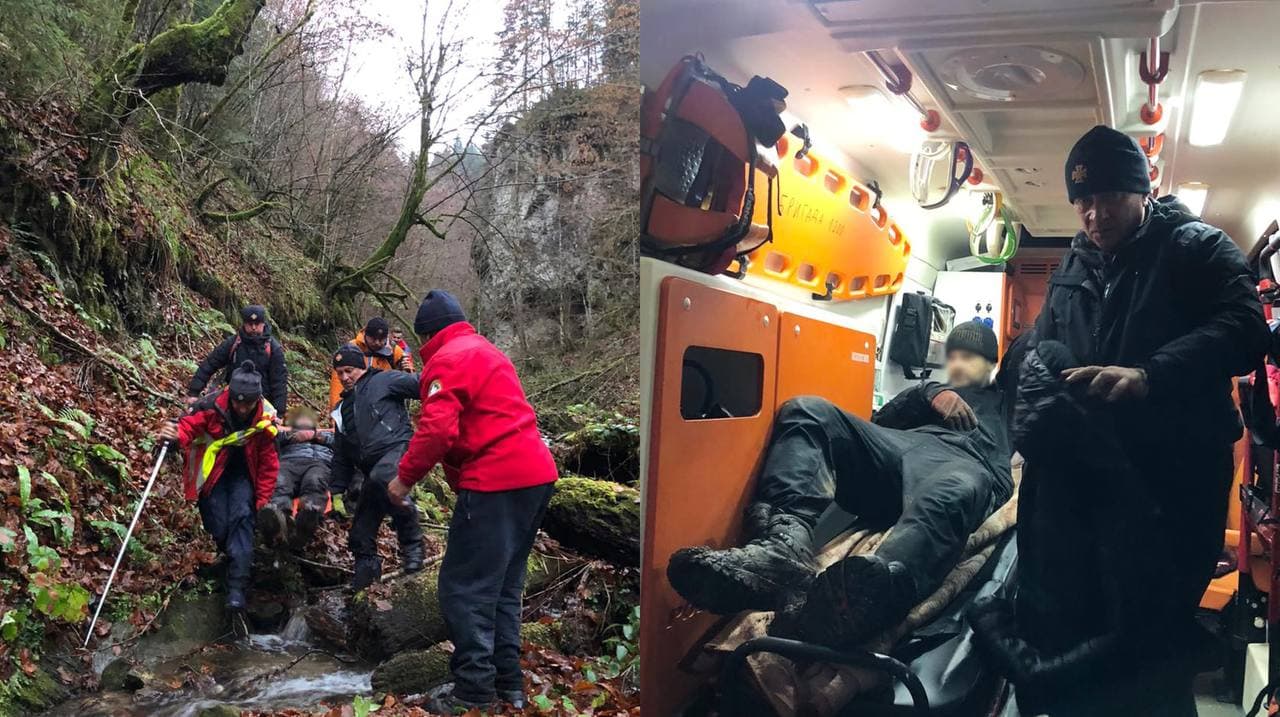 Зображення для статті: Чотири дні в горах: на Рахівщині врятували заблукалого туриста