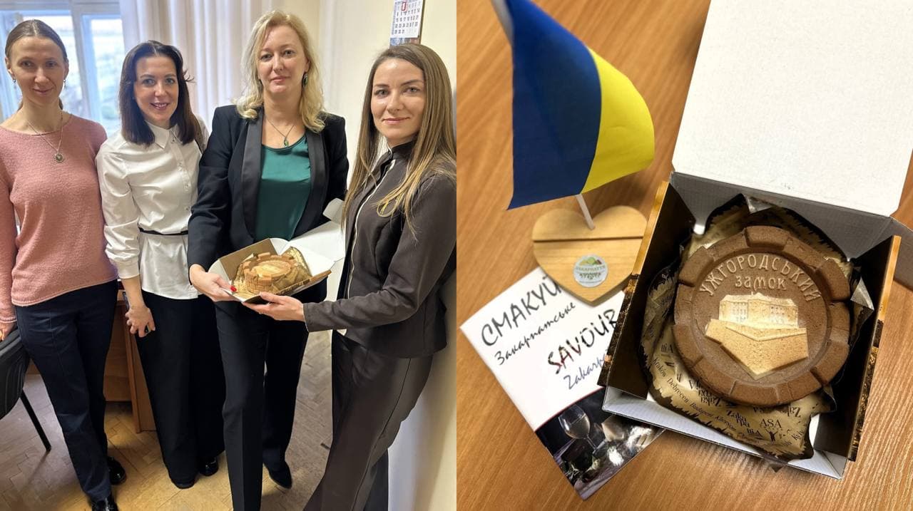 Зображення для статті: На Закарпатті з’явився торт «Ужгородський замок»: нова смакова родзинка краю