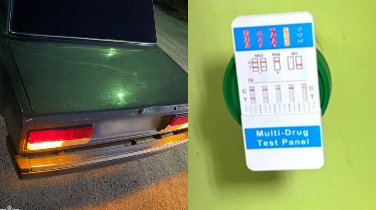 Зображення для статті: В Ужгороді патрульні зупинили водія у стані наркотичного сп’яніння