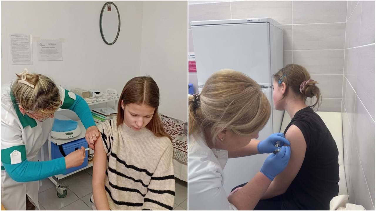 Зображення для статті: На Закарпатті активно вакцинують дівчат проти вірусу папіломи людини