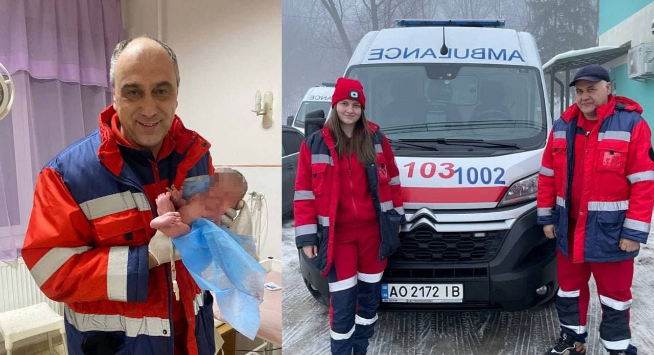 Зображення для статті: У Хусті медики прийняли стрімкі пологи просто вдома