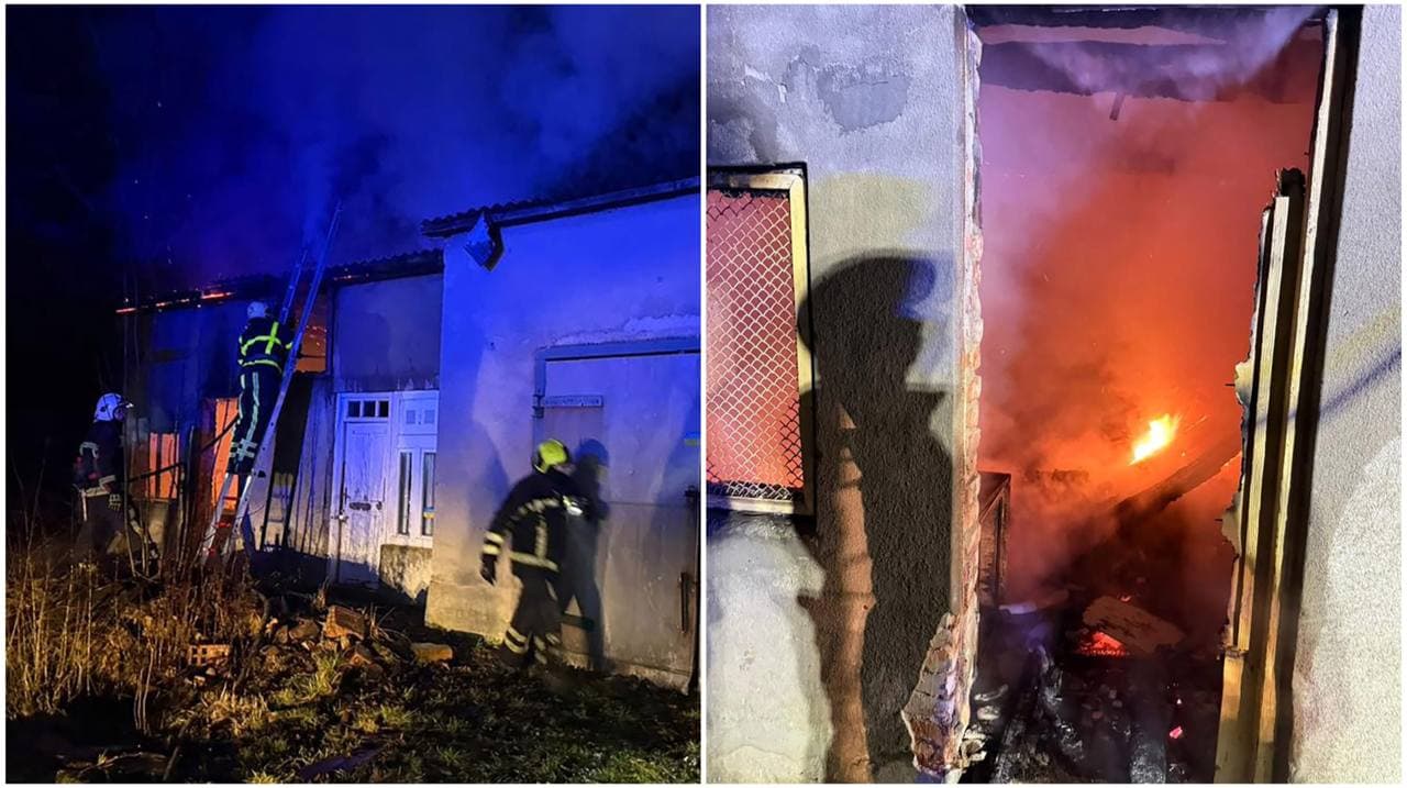 Зображення для статті: Пожежа у Мукачеві: рятувальники локалізували вогонь у складському приміщенні