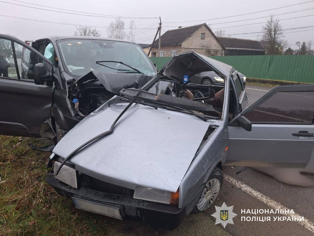 Зображення для статті: Смертельна аварія на Хустщині: одна загибла та троє постраждалих