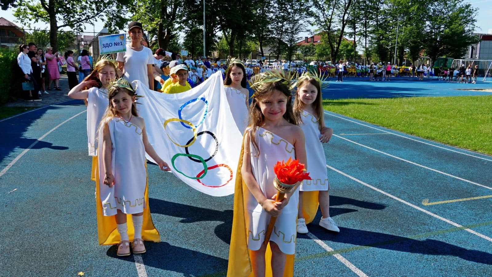 Зображення для статті: У Мукачеві провели ювілейні Малі Олімпійські ігри для дошкільнят