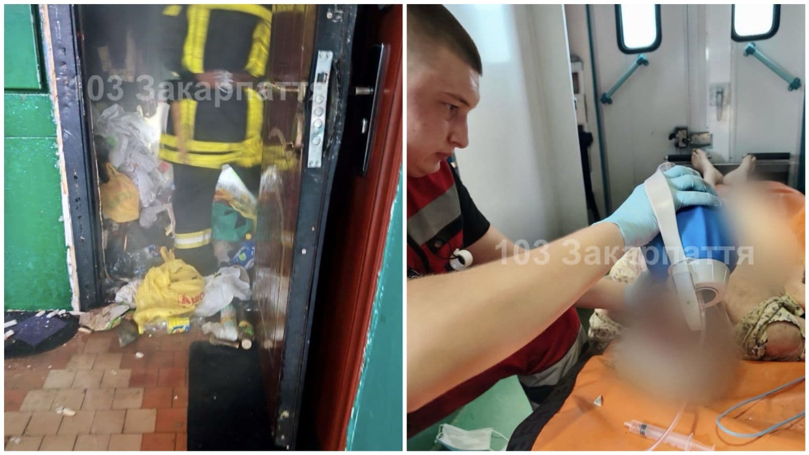 Зображення для статті: Смертельна пожежа у Мукачеві: 61-річний чоловік загинув, жінка — у важкому стані