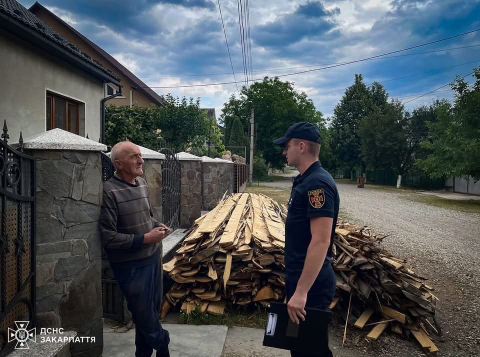 Зображення для статті: Спалювання сухостою та несправна проводка: рятувальники провели рейд у Буштині