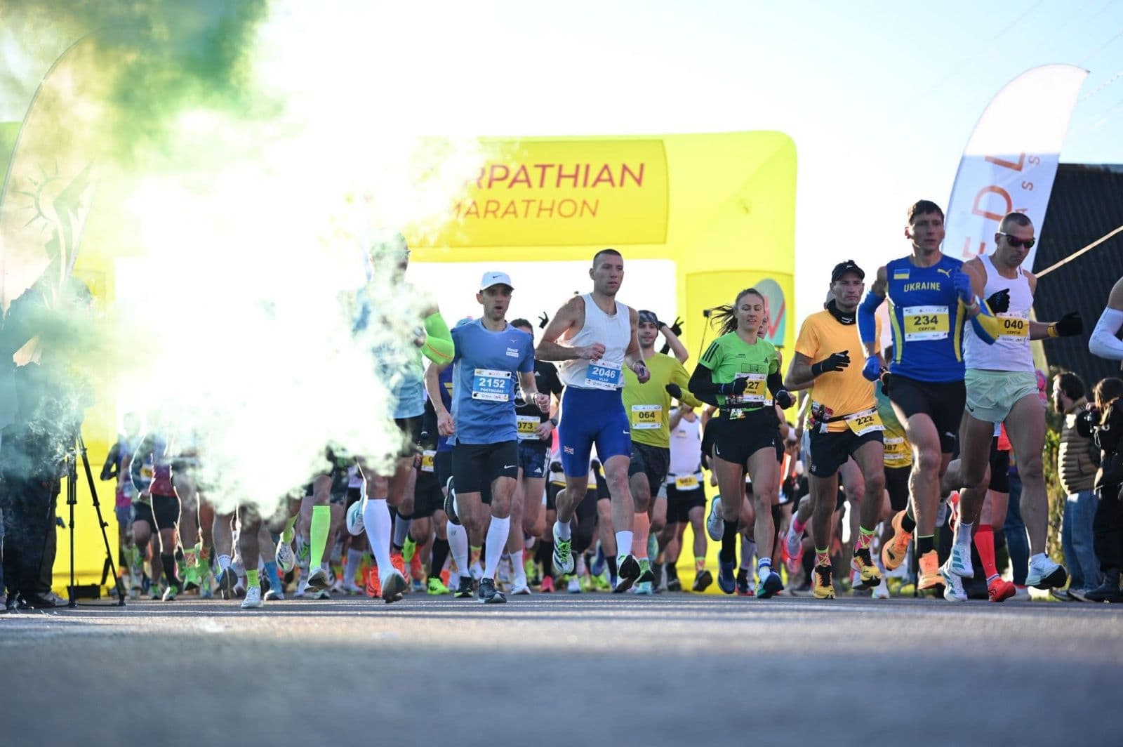 Зображення для статті: Хуст став спортивною столицею Закарпаття: фінальний марафон зібрав понад 700 учасників
